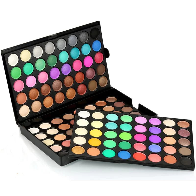 Eye Shadow 120 Colors Eyeshadow Eye Shadow Palette Colors Makeup Kit Eye Color Palette Halloween Makeup Palette Matte and Shimmer Highly Pigmented Professional Cosmetic