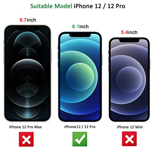 NEW'C 3 Pack Designed for iPhone 16, iPhone 15, iPhone 15 Pro (6.1 inches) Screen Protector Tempered Glass,Case Friendly Ultra Resistant