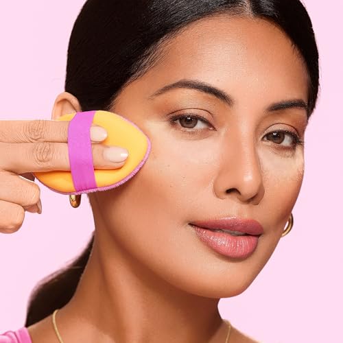 Real Techniques Brightening Concealer Makeup Brush + Eye Cream, Pink