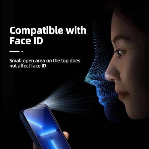 NEW'C 3 Pack Designed for iPhone 16, iPhone 15, iPhone 15 Pro (6.1 inches) Screen Protector Tempered Glass,Case Friendly Ultra Resistant