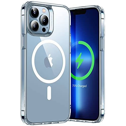 ESR for iPhone 16 Pro Max Case, Compatible with MagSafe, Shockproof Military-Grade Protection, Magnetic Phone Case for iPhone 16 Pro Max, Classic Hybrid Case (HaloLock), Clear