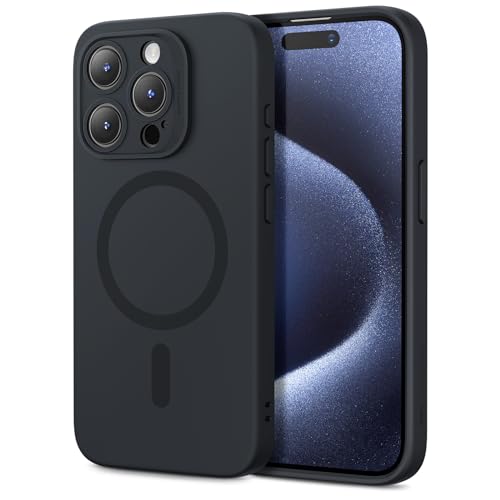 ESR for iPhone 16 Pro Max Case, Compatible with MagSafe, Shockproof Military-Grade Protection, Magnetic Phone Case for iPhone 16 Pro Max, Classic Hybrid Case (HaloLock), Clear