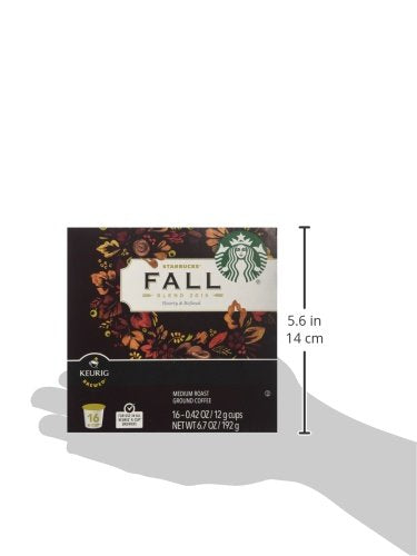 Starbucks K-Cup Coffee Pods, Naturally Flavored Coffee Variety Pack for Keurig Brewers, 100% Arabica, 1 Box (40 Pods)