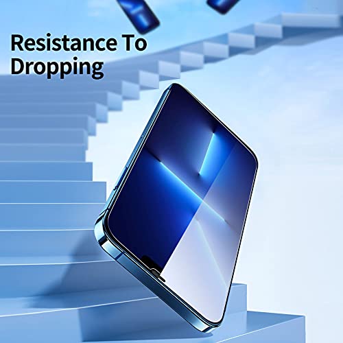 NEW'C 3 Pack Designed for iPhone 16, iPhone 15, iPhone 15 Pro (6.1 inches) Screen Protector Tempered Glass,Case Friendly Ultra Resistant