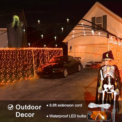 JMEXSUSS 300 LED Remote Control Christmas Curtain Lights, Plug in Fairy Curtain Lights Outdoor, Window Wall Hanging Curtain String Lights for Bedroom Backdrop Wedding Party Indoor Decor, Warm White