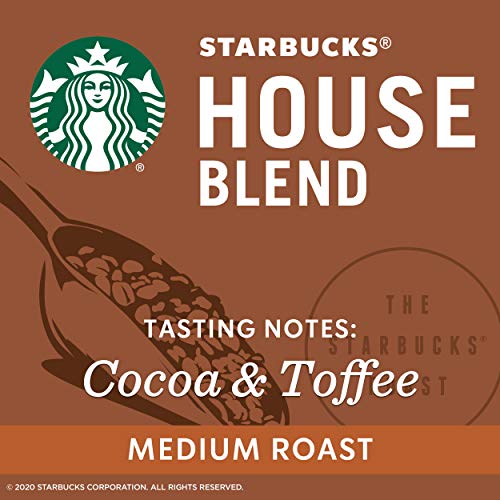 Starbucks K-Cup Coffee Pods, Naturally Flavored Coffee Variety Pack for Keurig Brewers, 100% Arabica, 1 Box (40 Pods)