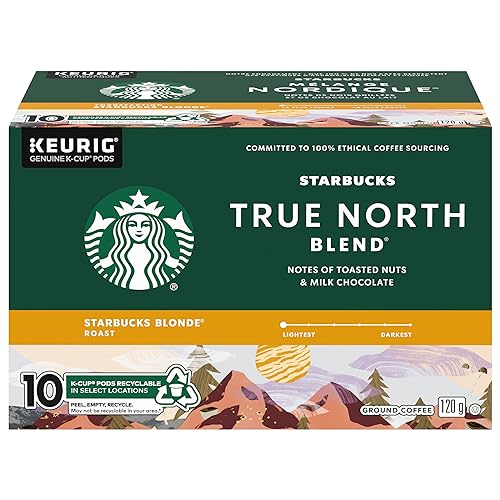 Starbucks K-Cup Coffee Pods, Naturally Flavored Coffee Variety Pack for Keurig Brewers, 100% Arabica, 1 Box (40 Pods)