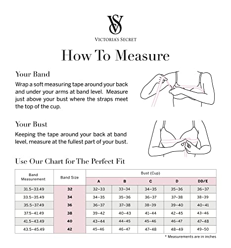 Victoria's Secret Women's Very Sexy Bombshell Adds-2-Cups Push Up Double Shine Strap Bra, Bras for Women (32A-38DDD)