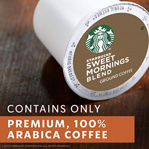 Starbucks K-Cup Coffee Pods, Naturally Flavored Coffee Variety Pack for Keurig Brewers, 100% Arabica, 1 Box (40 Pods)