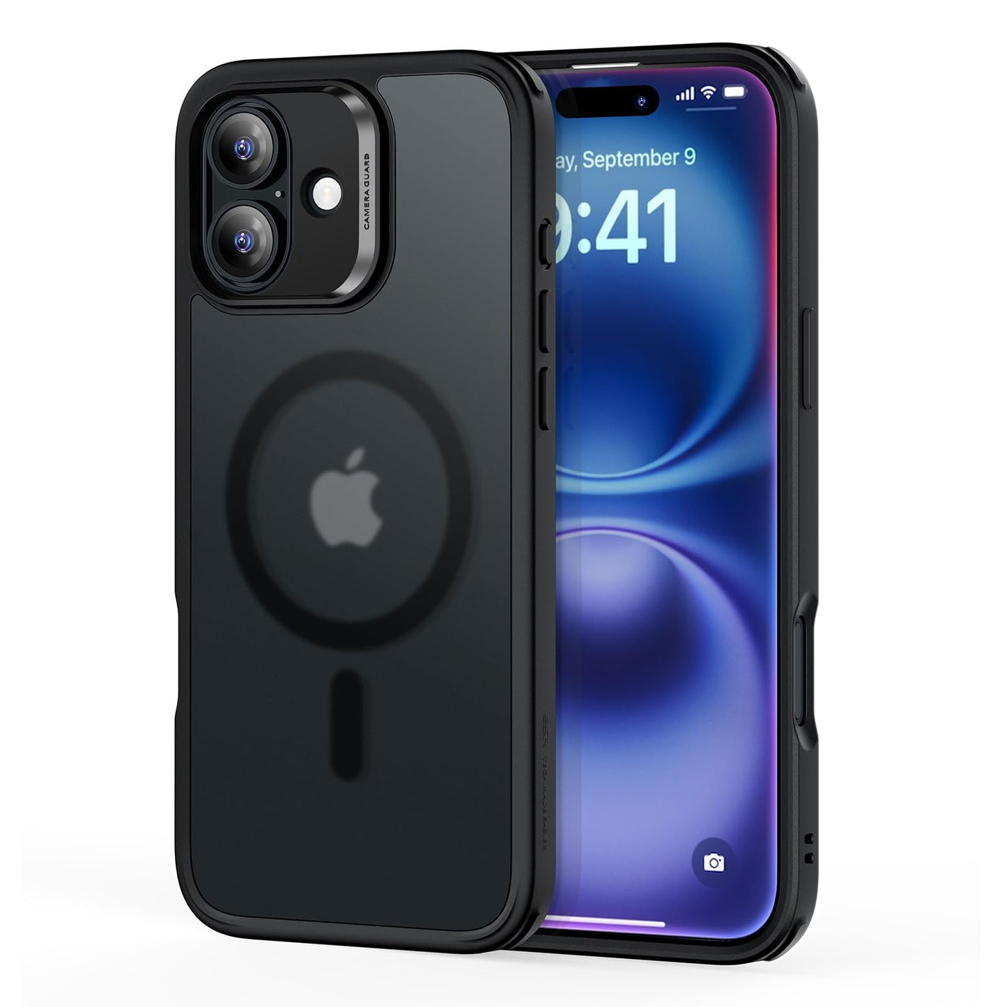 ESR for iPhone 16 Pro Max Case, Compatible with MagSafe, Shockproof Military-Grade Protection, Magnetic Phone Case for iPhone 16 Pro Max, Classic Hybrid Case (HaloLock), Clear