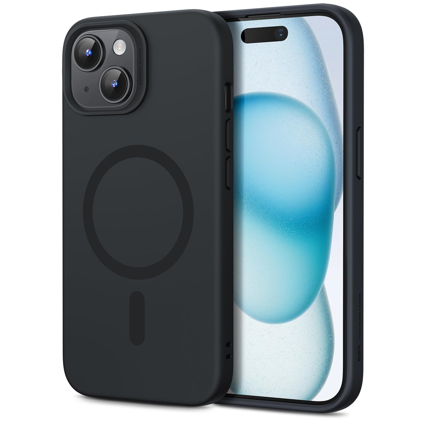 ESR for iPhone 16 Pro Max Case, Compatible with MagSafe, Shockproof Military-Grade Protection, Magnetic Phone Case for iPhone 16 Pro Max, Classic Hybrid Case (HaloLock), Clear