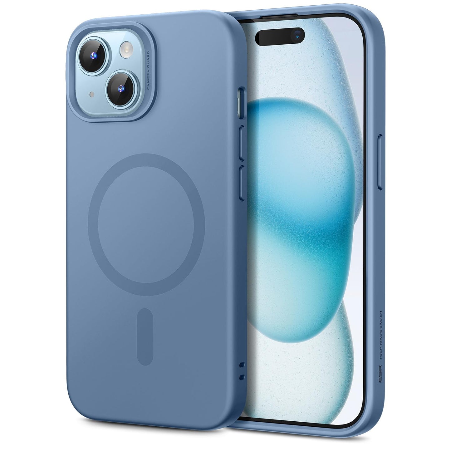 ESR for iPhone 16 Pro Max Case, Compatible with MagSafe, Shockproof Military-Grade Protection, Magnetic Phone Case for iPhone 16 Pro Max, Classic Hybrid Case (HaloLock), Clear