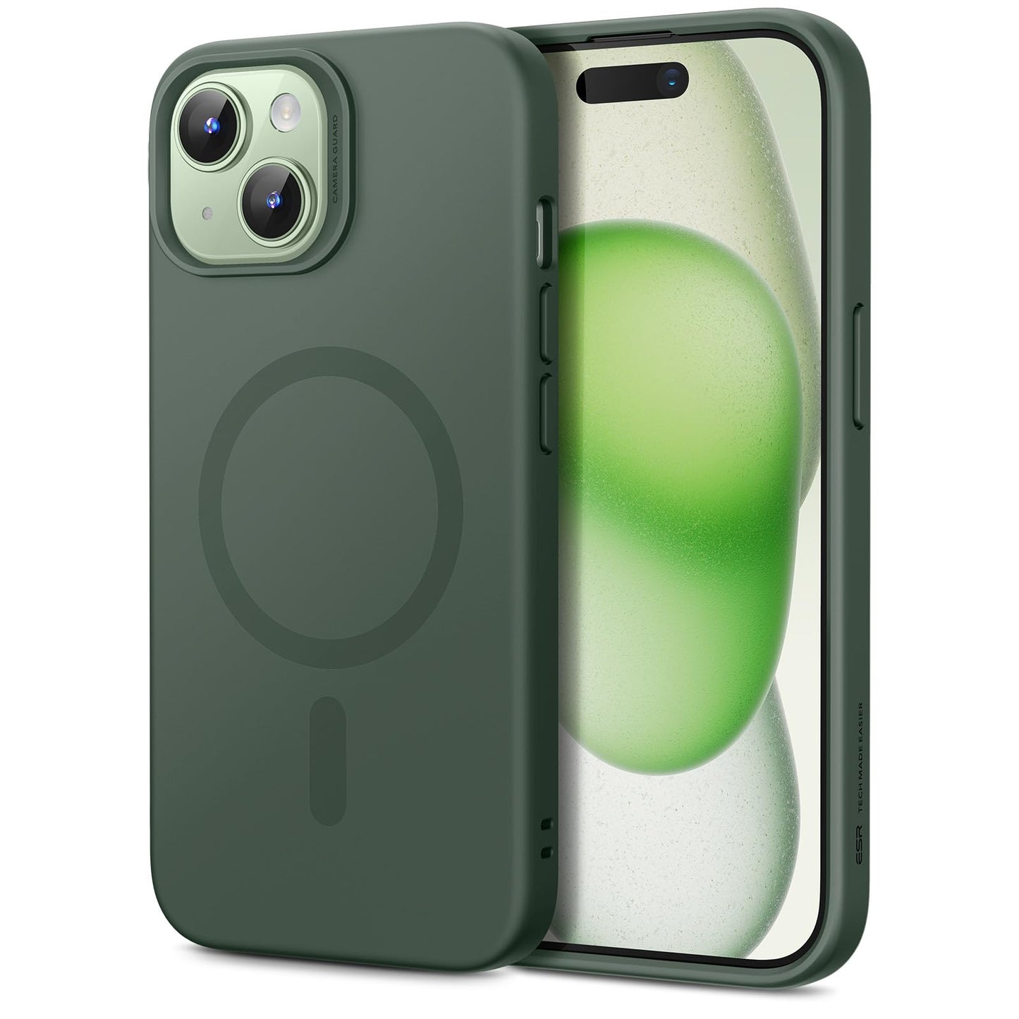 ESR for iPhone 16 Pro Max Case, Compatible with MagSafe, Shockproof Military-Grade Protection, Magnetic Phone Case for iPhone 16 Pro Max, Classic Hybrid Case (HaloLock), Clear