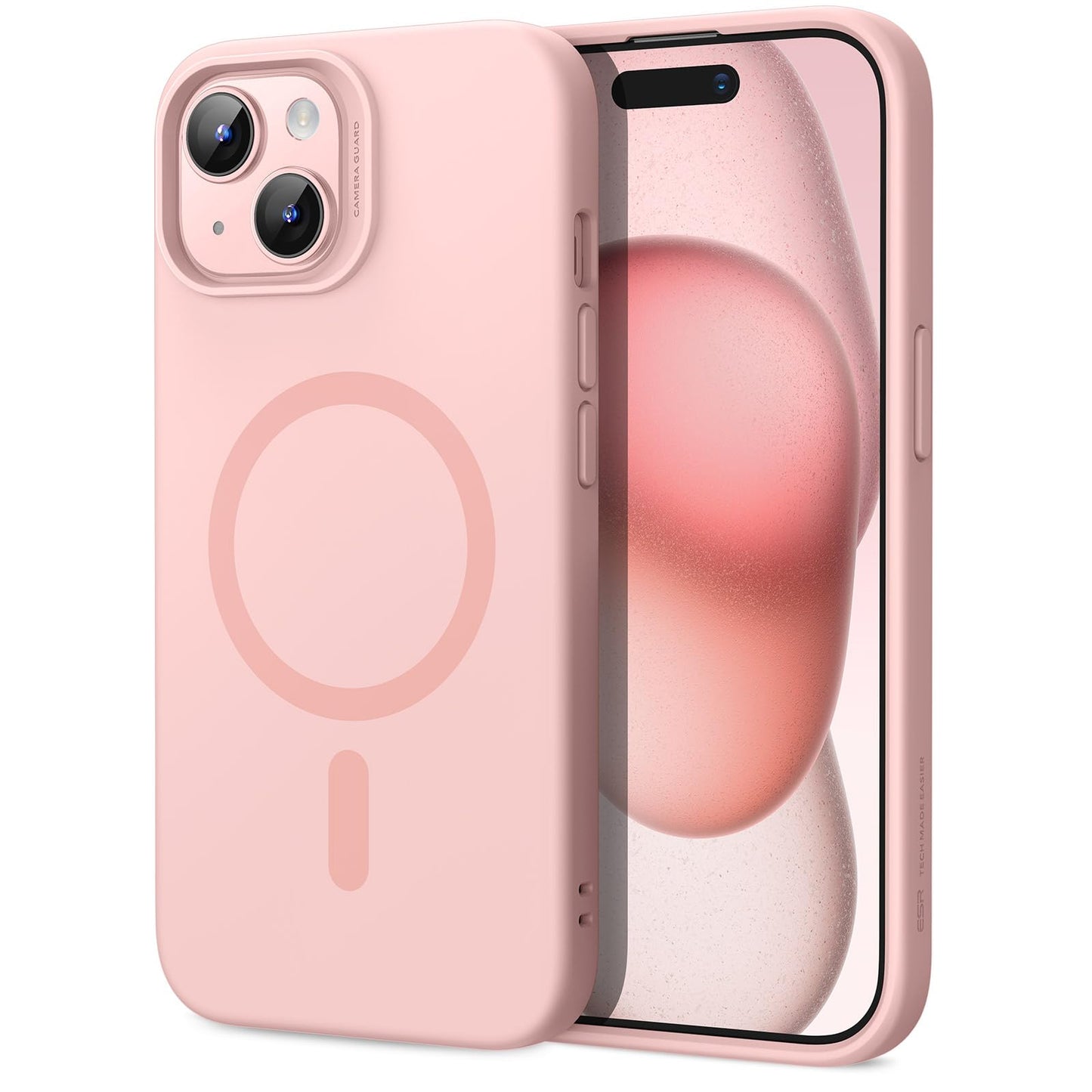 ESR for iPhone 16 Pro Max Case, Compatible with MagSafe, Shockproof Military-Grade Protection, Magnetic Phone Case for iPhone 16 Pro Max, Classic Hybrid Case (HaloLock), Clear