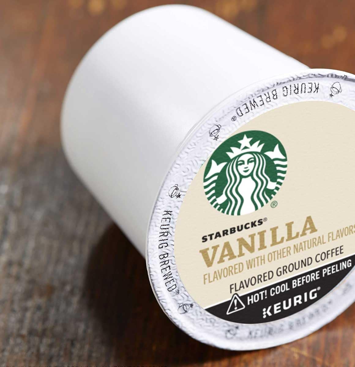 Starbucks K-Cup Coffee Pods, Naturally Flavored Coffee Variety Pack for Keurig Brewers, 100% Arabica, 1 Box (40 Pods)