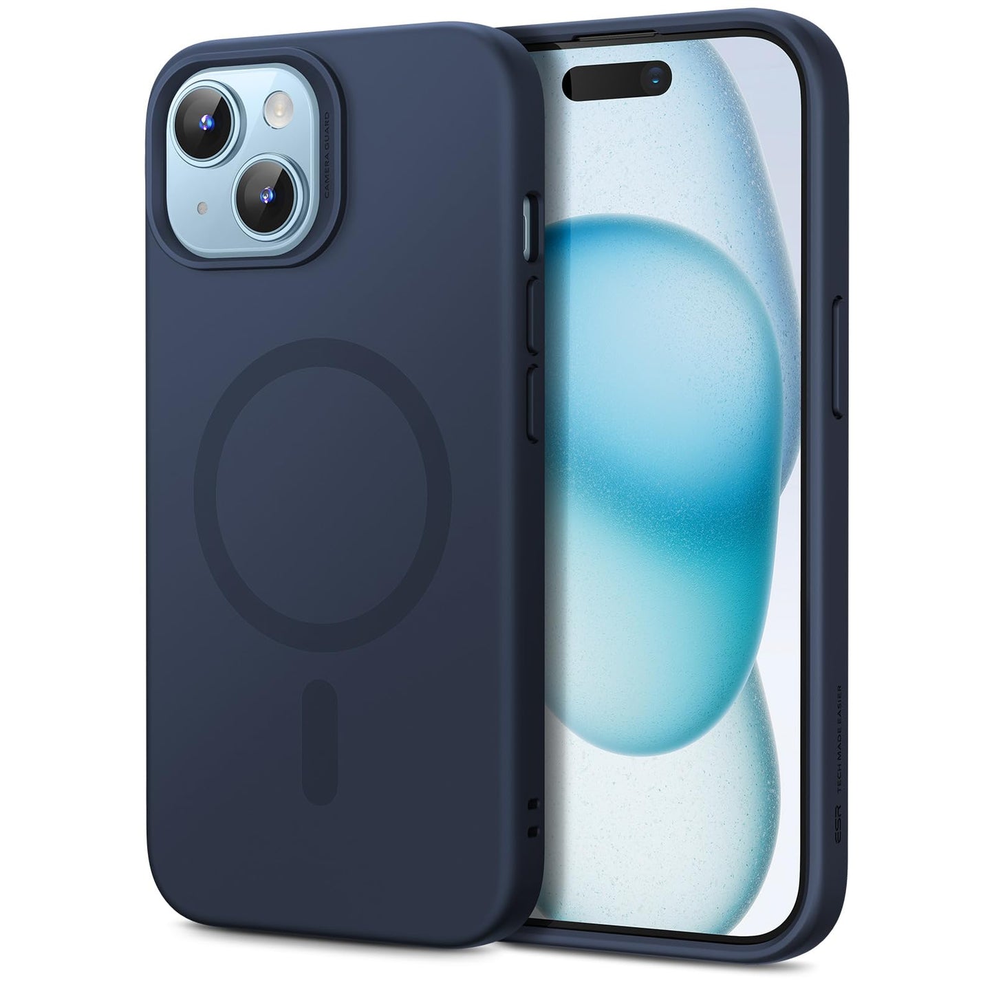 ESR for iPhone 16 Pro Max Case, Compatible with MagSafe, Shockproof Military-Grade Protection, Magnetic Phone Case for iPhone 16 Pro Max, Classic Hybrid Case (HaloLock), Clear