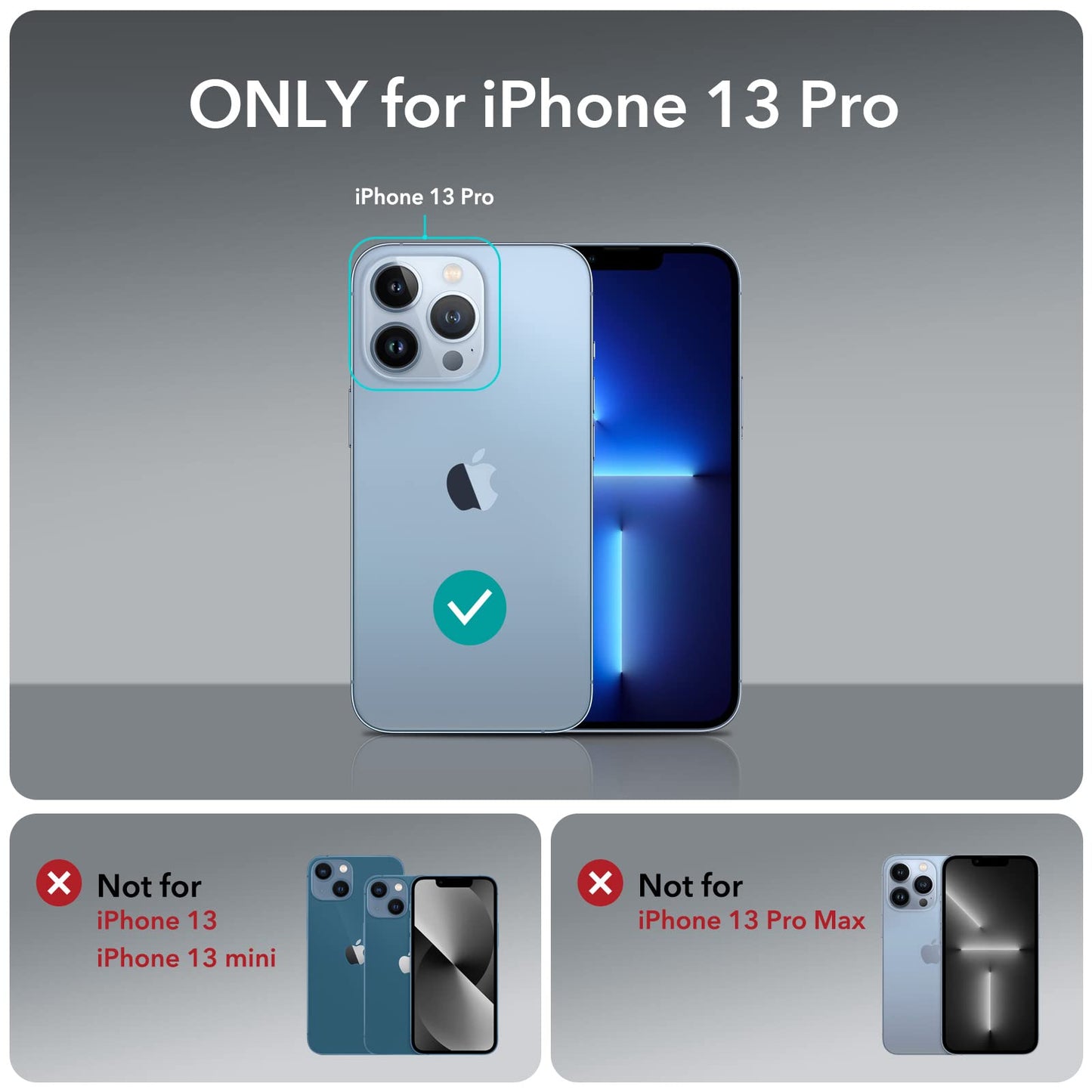 ESR for iPhone 16 Pro Max Case, Compatible with MagSafe, Shockproof Military-Grade Protection, Magnetic Phone Case for iPhone 16 Pro Max, Classic Hybrid Case (HaloLock), Clear