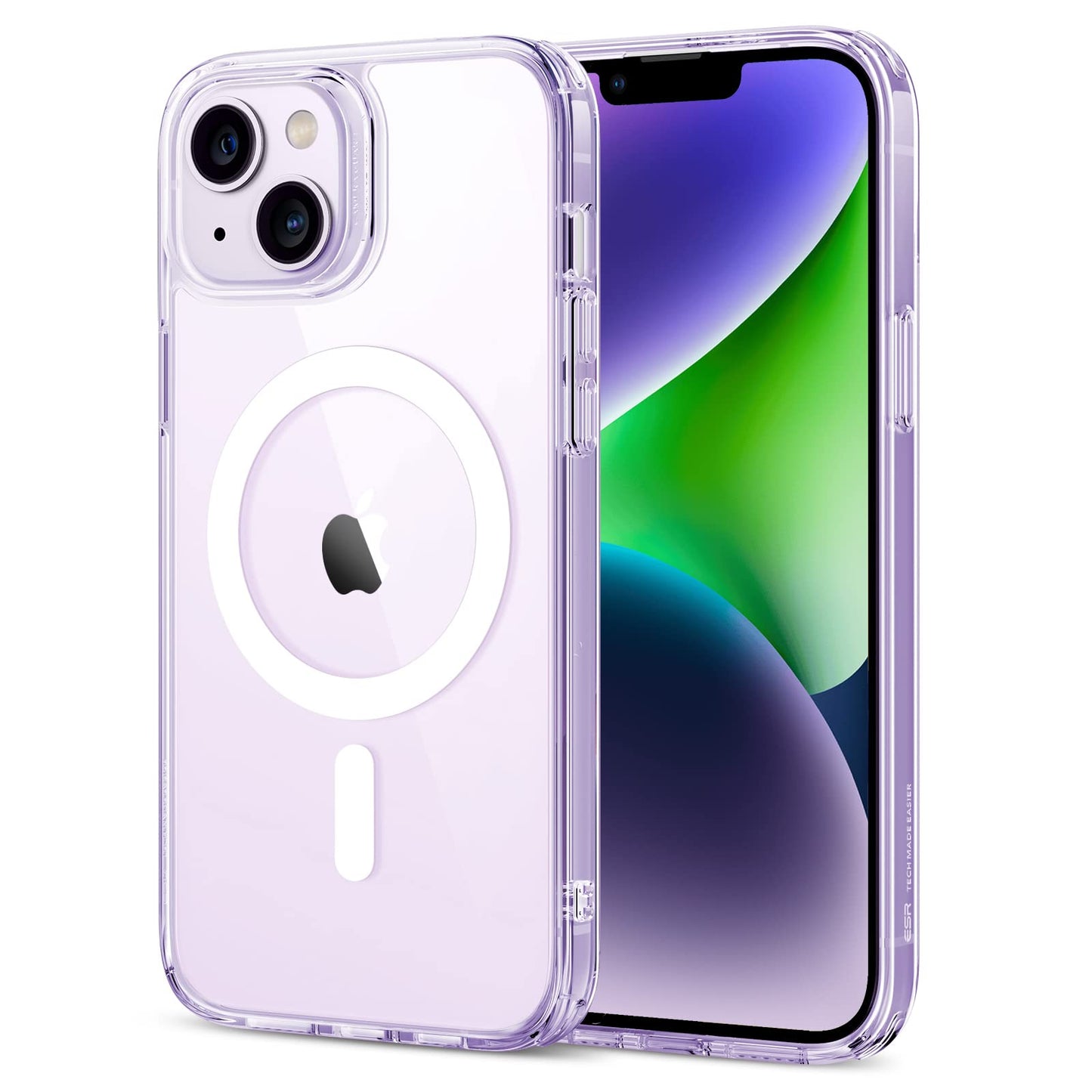 ESR for iPhone 16 Pro Max Case, Compatible with MagSafe, Shockproof Military-Grade Protection, Magnetic Phone Case for iPhone 16 Pro Max, Classic Hybrid Case (HaloLock), Clear