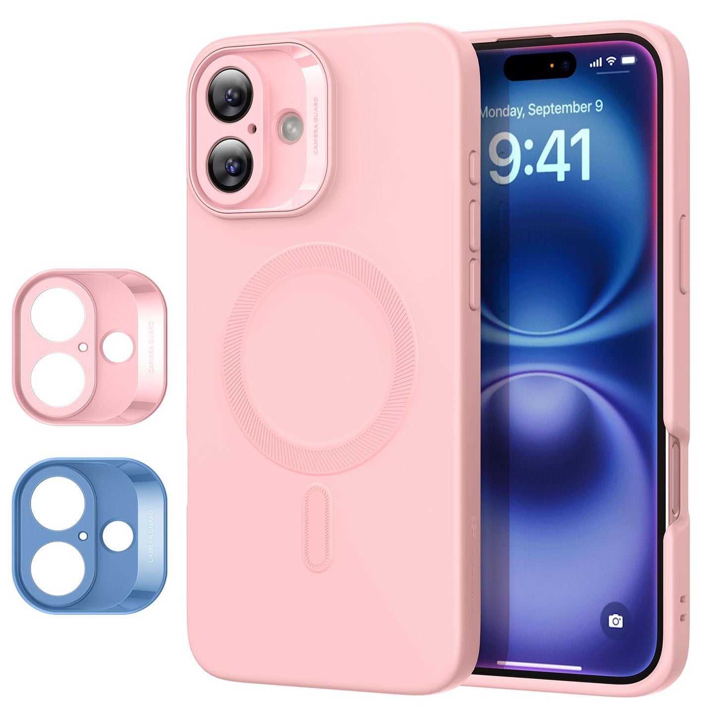 ESR for iPhone 16 Pro Max Case, Compatible with MagSafe, Shockproof Military-Grade Protection, Magnetic Phone Case for iPhone 16 Pro Max, Classic Hybrid Case (HaloLock), Clear