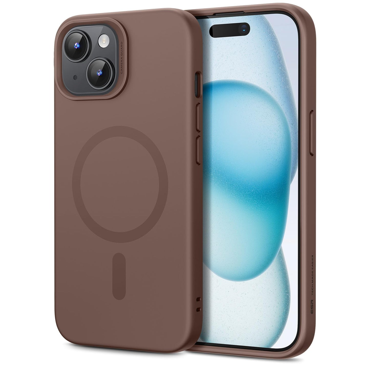 ESR for iPhone 16 Pro Max Case, Compatible with MagSafe, Shockproof Military-Grade Protection, Magnetic Phone Case for iPhone 16 Pro Max, Classic Hybrid Case (HaloLock), Clear