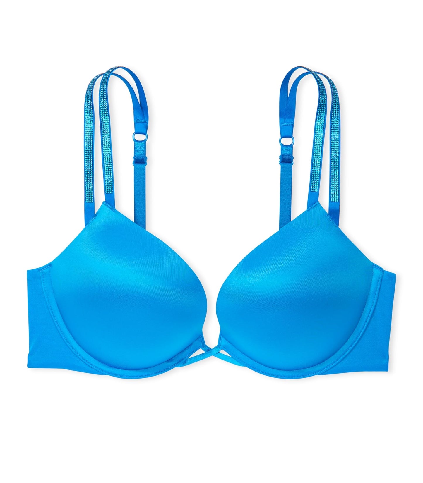 Victoria's Secret Women's Very Sexy Bombshell Adds-2-Cups Push Up Double Shine Strap Bra, Bras for Women (32A-38DDD)