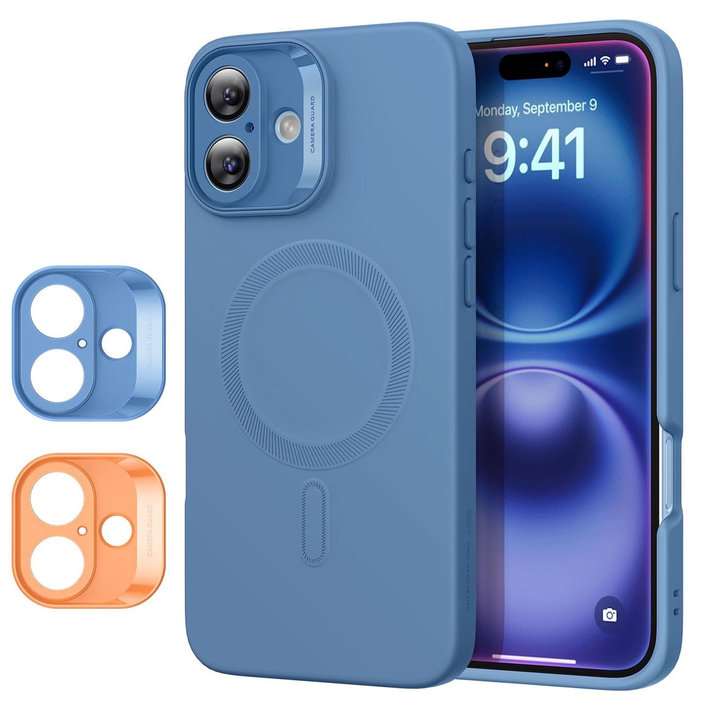 ESR for iPhone 16 Pro Max Case, Compatible with MagSafe, Shockproof Military-Grade Protection, Magnetic Phone Case for iPhone 16 Pro Max, Classic Hybrid Case (HaloLock), Clear
