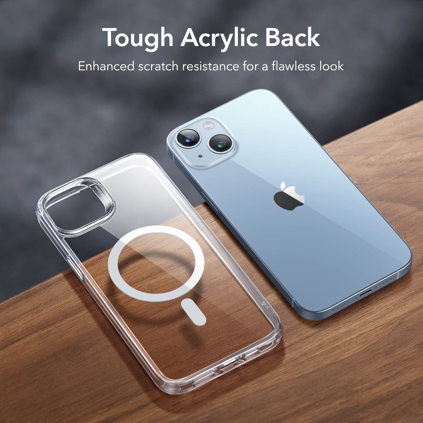 ESR for iPhone 16 Pro Max Case, Compatible with MagSafe, Shockproof Military-Grade Protection, Magnetic Phone Case for iPhone 16 Pro Max, Classic Hybrid Case (HaloLock), Clear