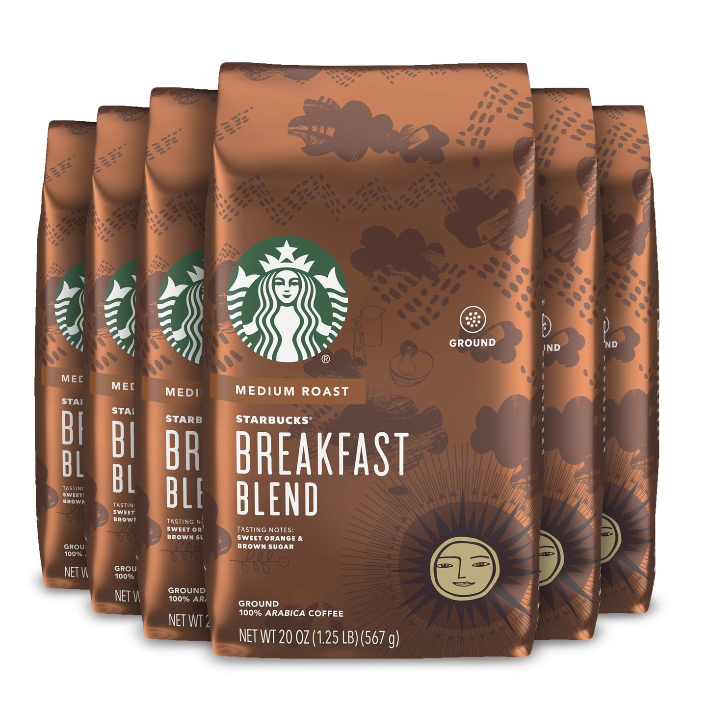 Starbucks K-Cup Coffee Pods, Naturally Flavored Coffee Variety Pack for Keurig Brewers, 100% Arabica, 1 Box (40 Pods)