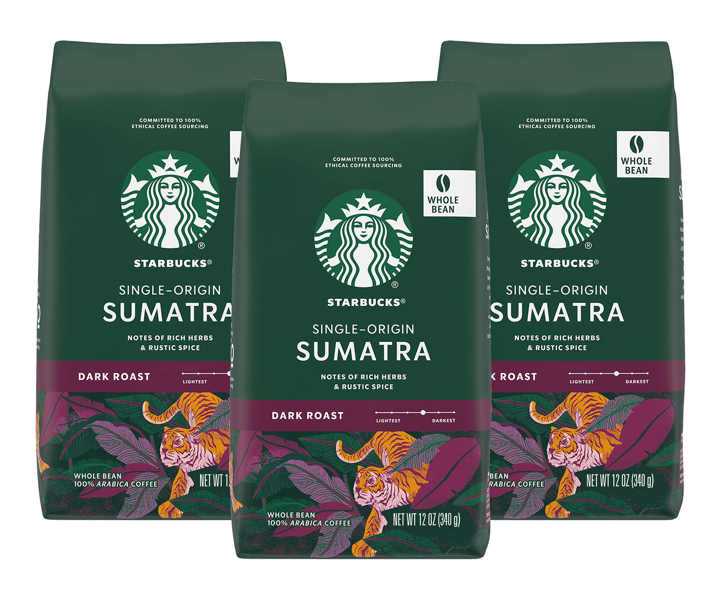 Starbucks K-Cup Coffee Pods, Naturally Flavored Coffee Variety Pack for Keurig Brewers, 100% Arabica, 1 Box (40 Pods)