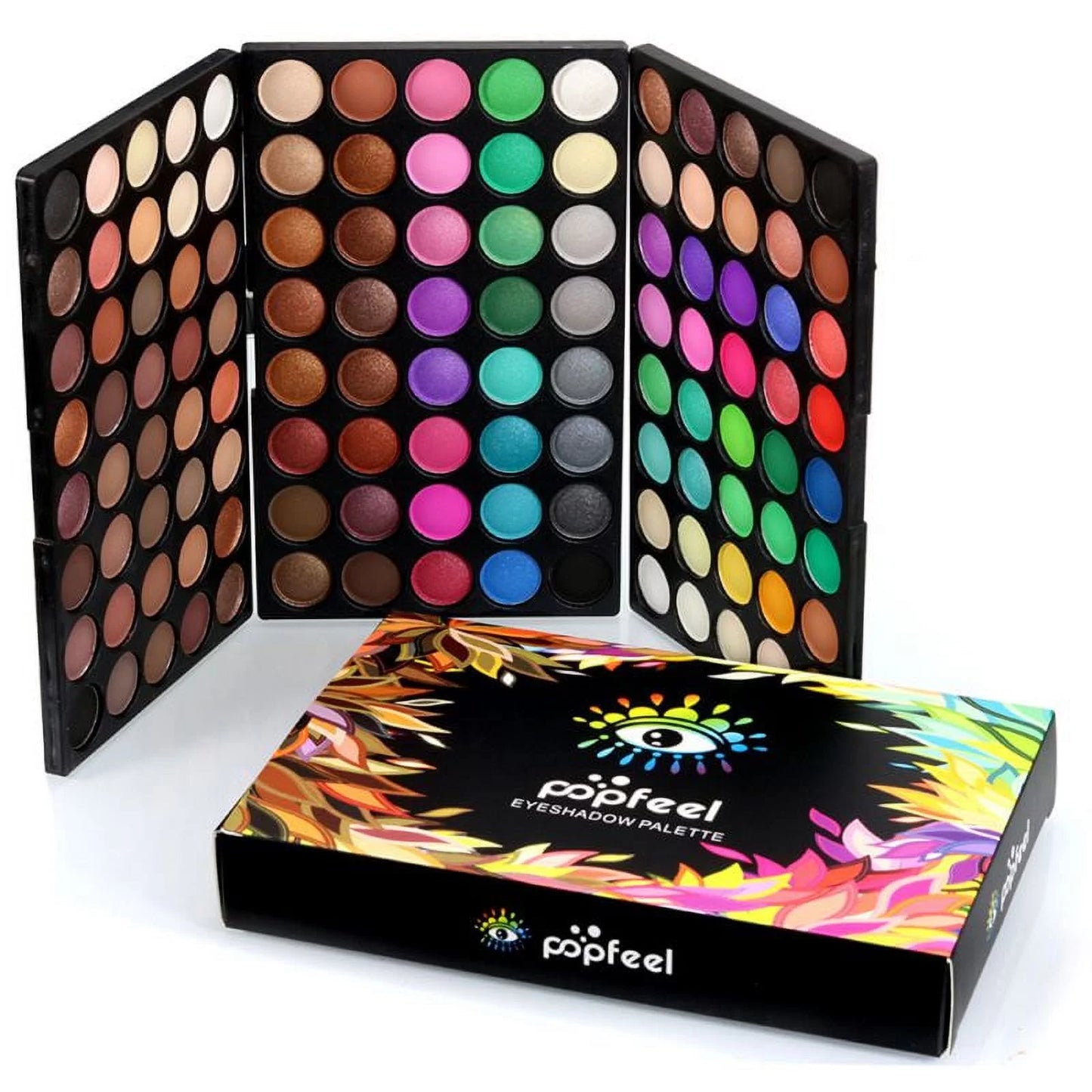 Eye Shadow 120 Colors Eyeshadow Eye Shadow Palette Colors Makeup Kit Eye Color Palette Halloween Makeup Palette Matte and Shimmer Highly Pigmented Professional Cosmetic