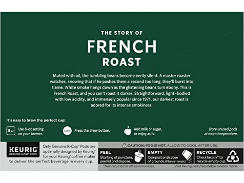 Starbucks K-Cup Coffee Pods, Naturally Flavored Coffee Variety Pack for Keurig Brewers, 100% Arabica, 1 Box (40 Pods)