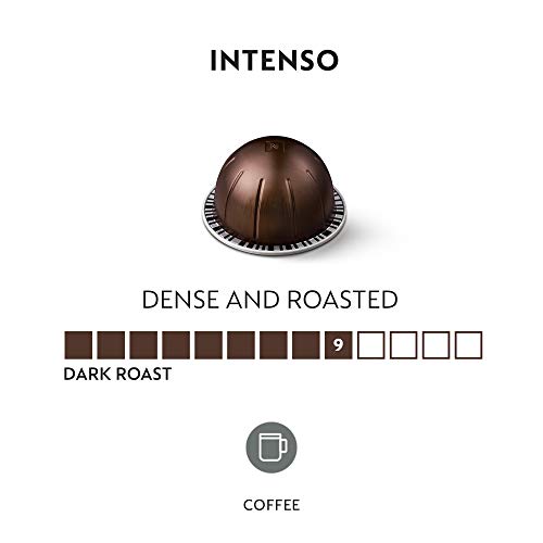 Nespresso Capsules Vertuo, Melozio, Medium Roast Coffee, 30-Count Coffee Pods, Brews 7.8oz