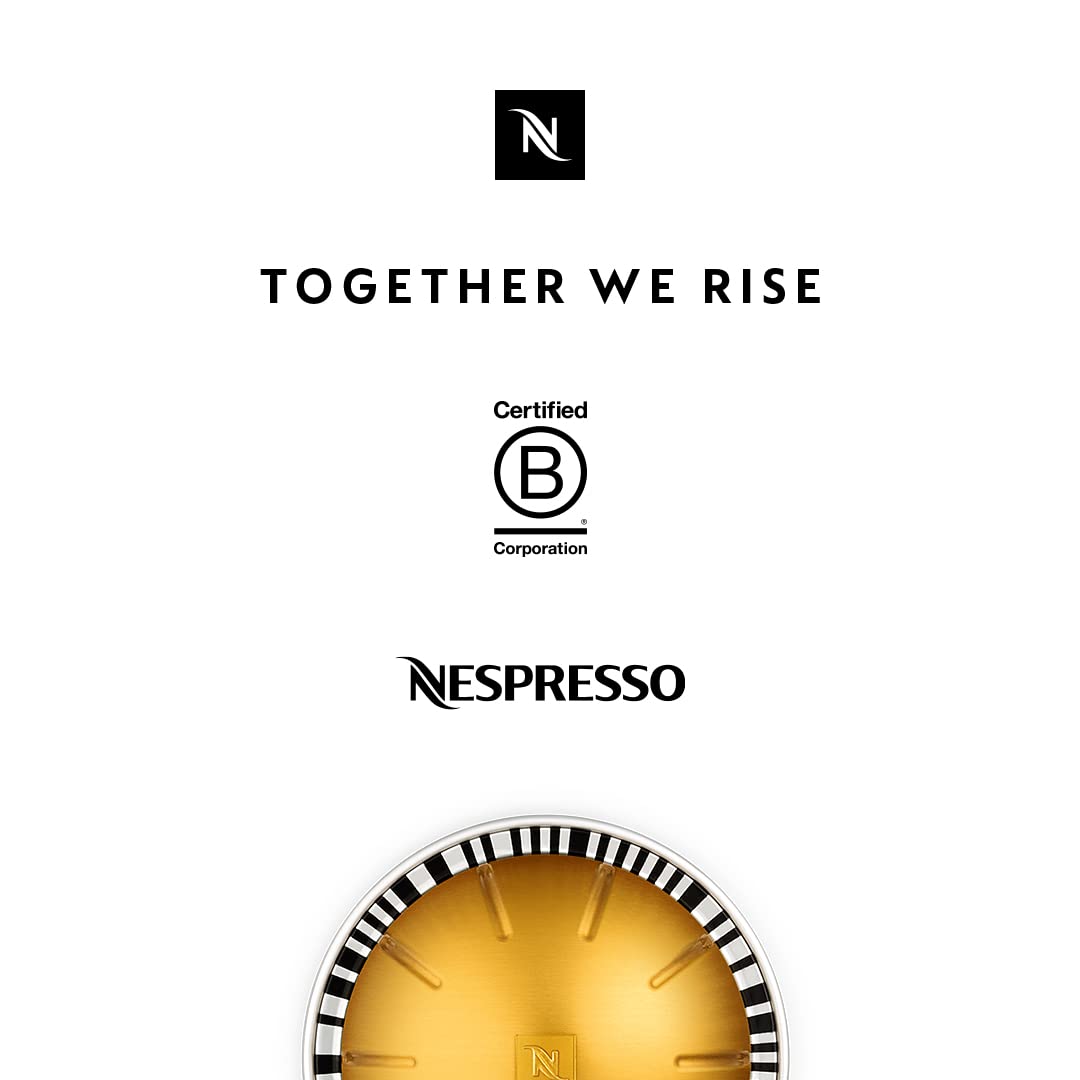 Nespresso Capsules Vertuo, Melozio, Medium Roast Coffee, 30-Count Coffee Pods, Brews 7.8oz