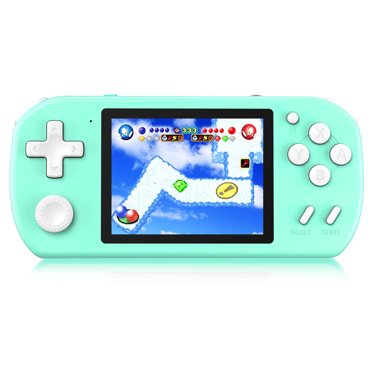 Handheld Game Console for Kids Preloaded 218 Retro Video Games, Portable Gaming Player with Rechargeable Battery 3.0" LCD Screen, Mini Arcade Electronic Toy Gifts for Boys Girls, Blue