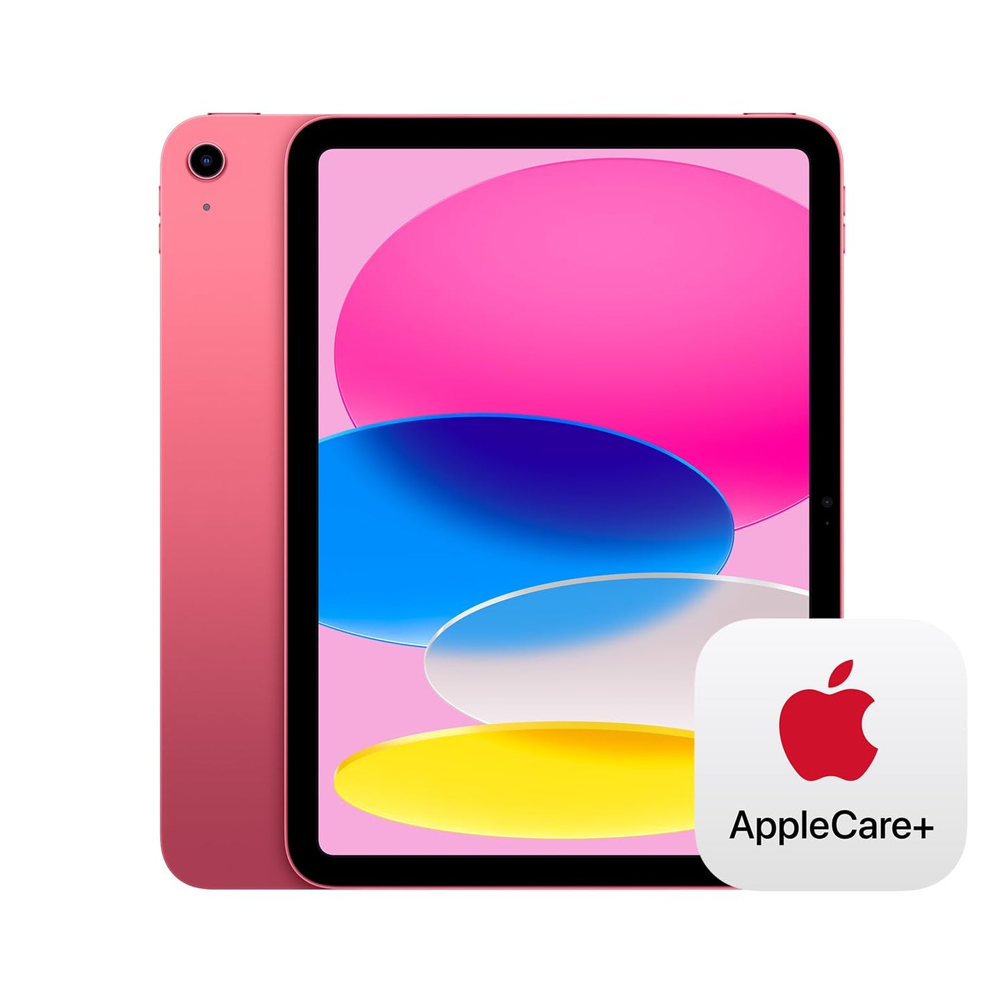 Apple iPad (10th Generation): with A14 Bionic chip, 10.9-inch Liquid Retina Display, 64GB, Wi-Fi 6, 12MP front/12MP Back Camera, Touch ID, All-Day Battery Life – Pink