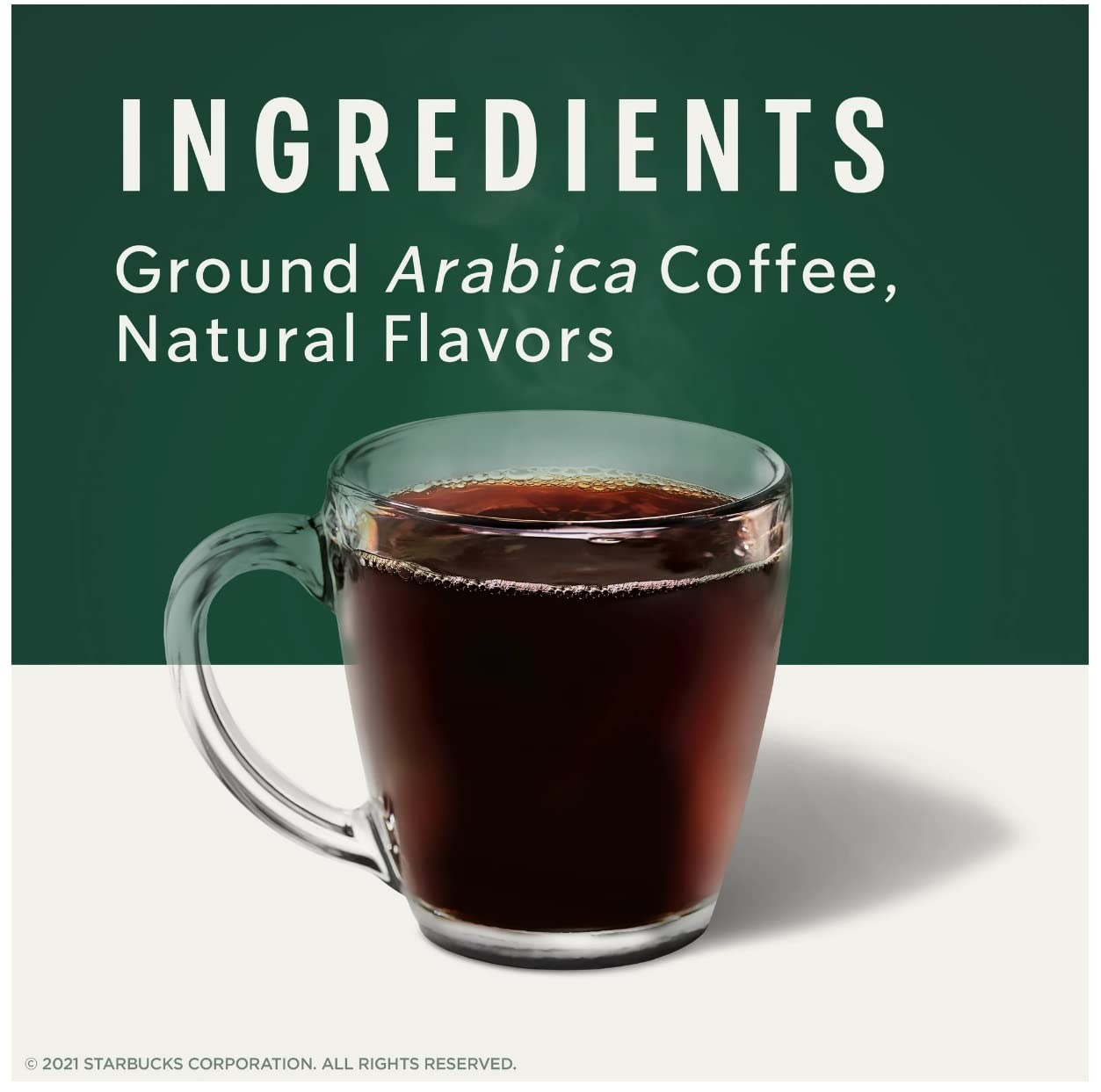 Starbucks K-Cup Coffee Pods, Naturally Flavored Coffee Variety Pack for Keurig Brewers, 100% Arabica, 1 Box (40 Pods)