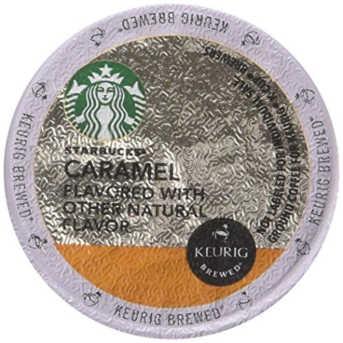 Starbucks K-Cup Coffee Pods, Naturally Flavored Coffee Variety Pack for Keurig Brewers, 100% Arabica, 1 Box (40 Pods)