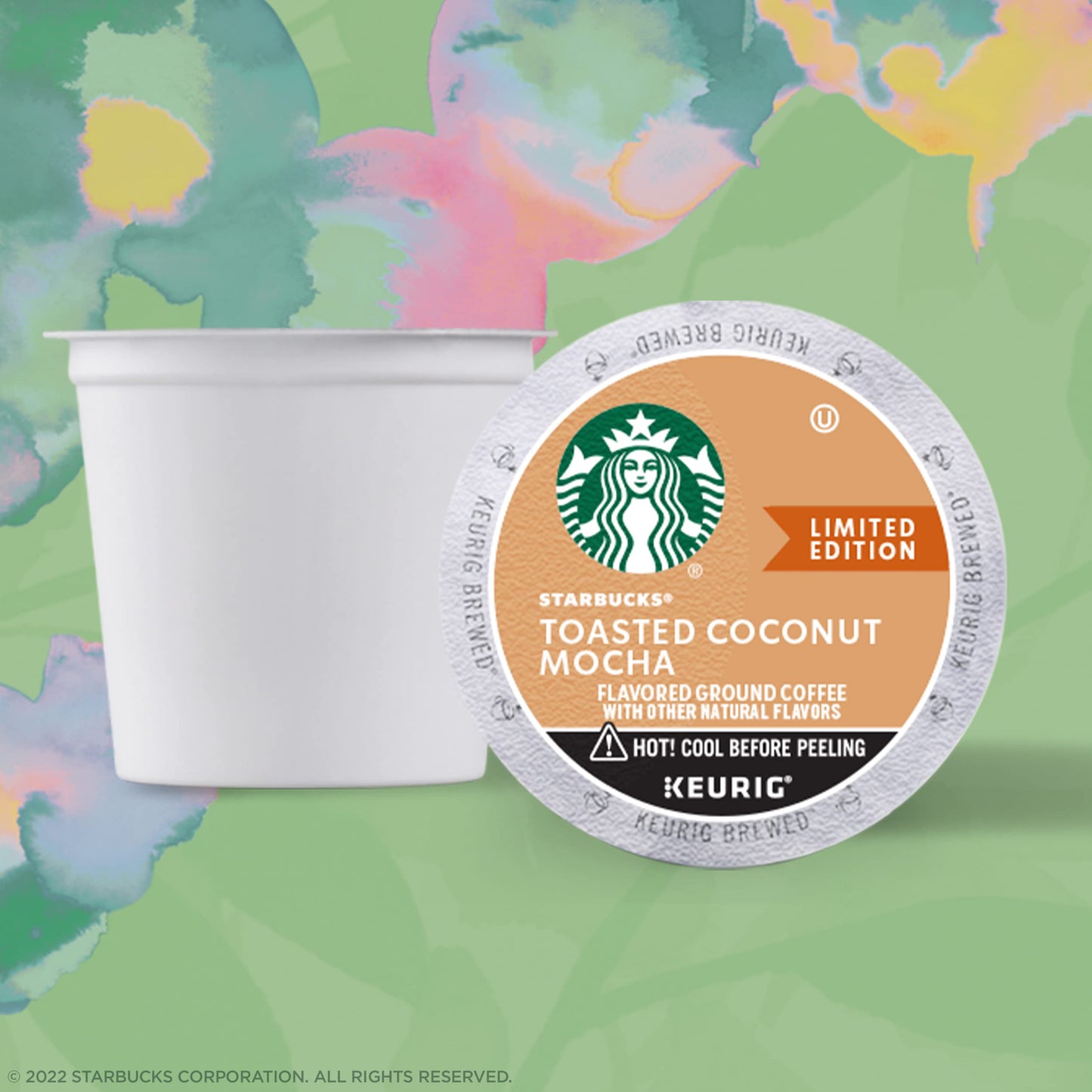 Starbucks K-Cup Coffee Pods, Naturally Flavored Coffee Variety Pack for Keurig Brewers, 100% Arabica, 1 Box (40 Pods)