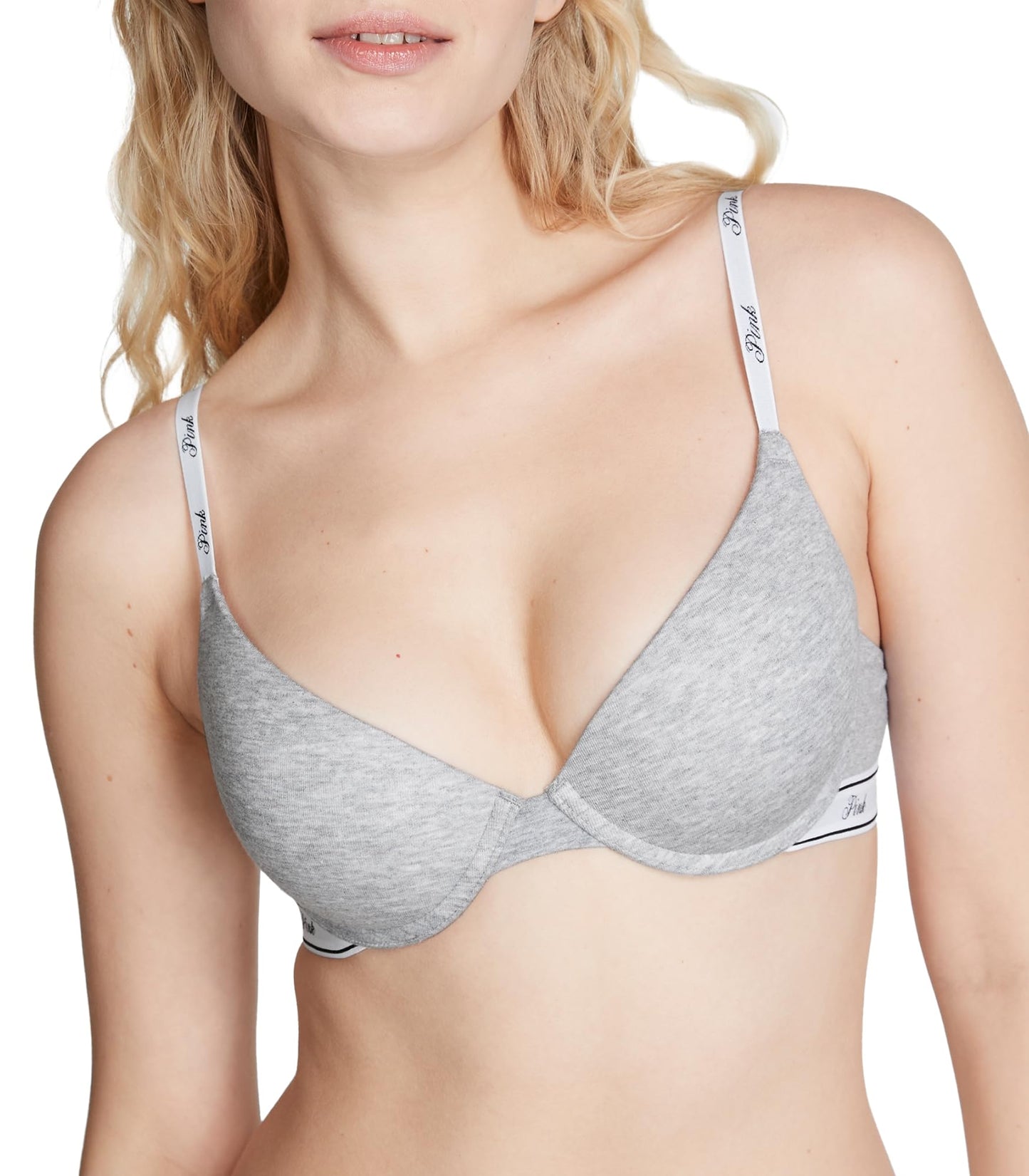 Victoria's Secret Women's Pink Wear Everywhere Push Up Bra, Bras for Women (32A-40DDD)