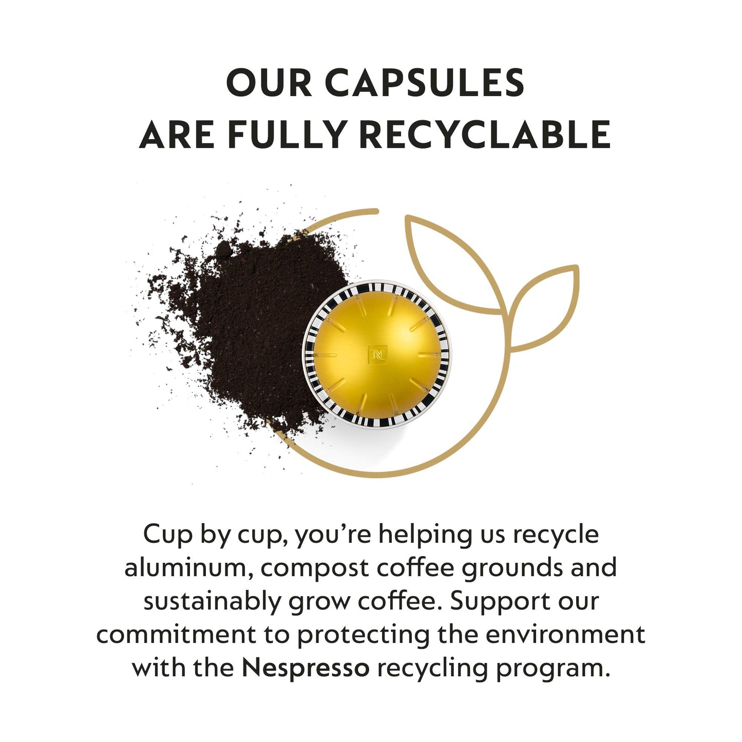 Nespresso Capsules Vertuo, Melozio, Medium Roast Coffee, 30-Count Coffee Pods, Brews 7.8oz