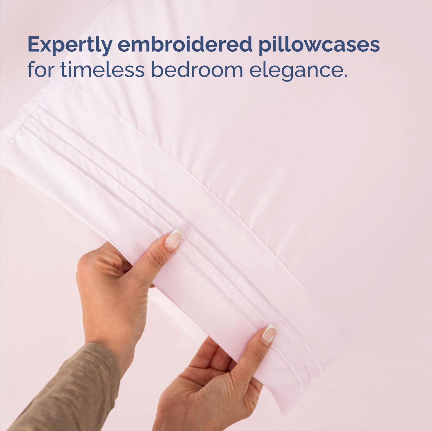 Queen Size 4 Piece Sheet Set - Comfy Breathable & Cooling Sheets - Hotel Luxury Bed Sheets for Women & Men - Deep Pockets, Easy-Fit, Extra Soft & Wrinkle Free Sheets - White Oeko-Tex Bed Sheet Set