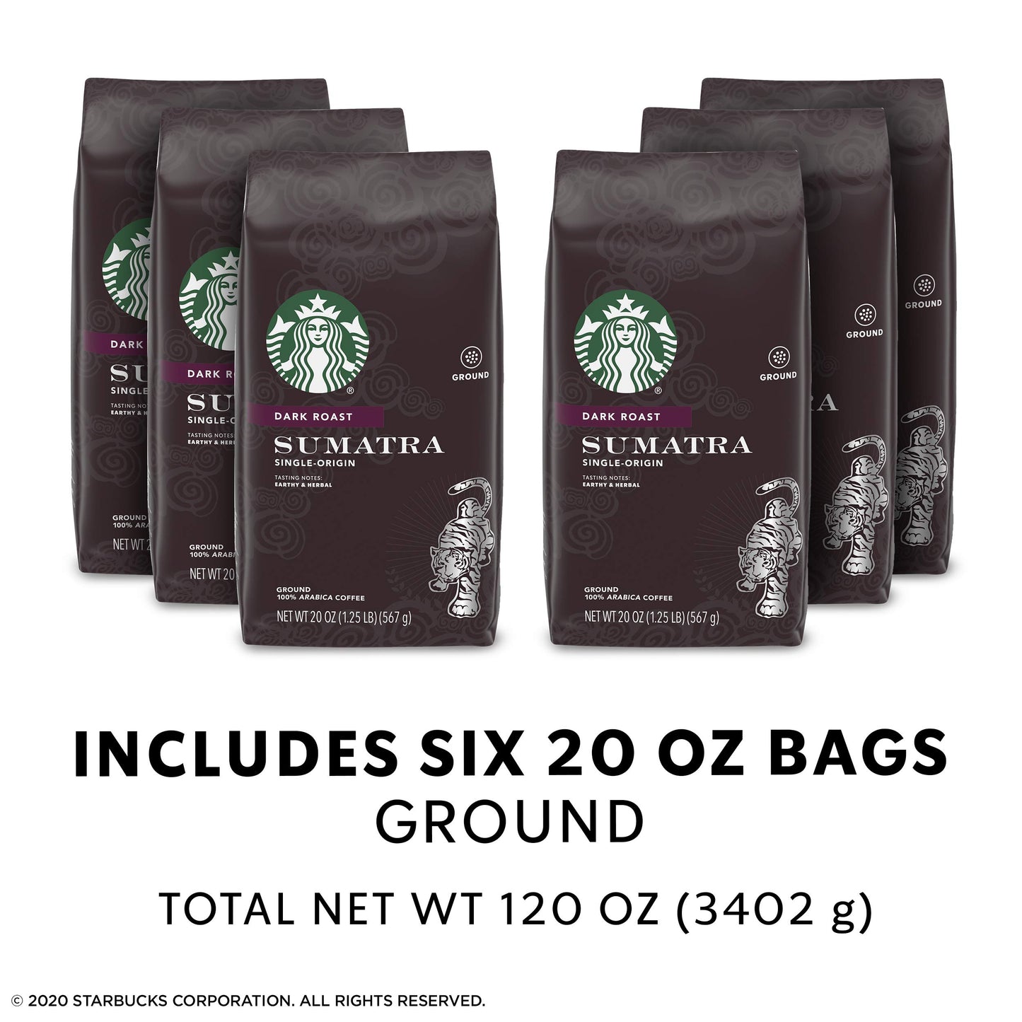 Starbucks K-Cup Coffee Pods, Naturally Flavored Coffee Variety Pack for Keurig Brewers, 100% Arabica, 1 Box (40 Pods)