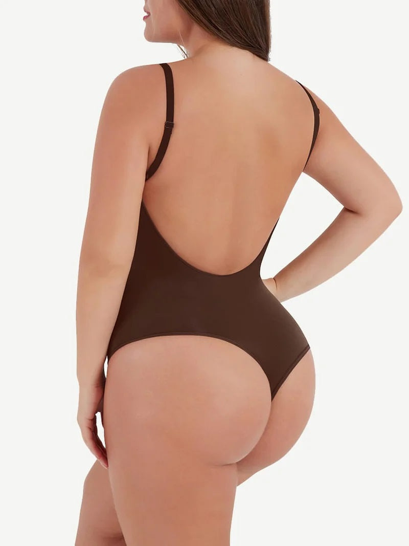 Black Seamless Sculpt Plus Size Full Body Shaper