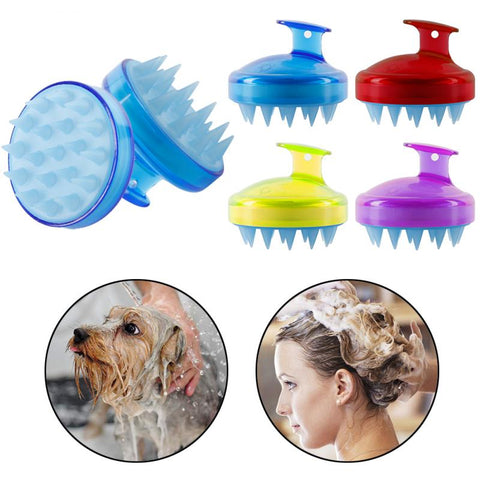 Image of Silicone Hair Scalp Massager Brush