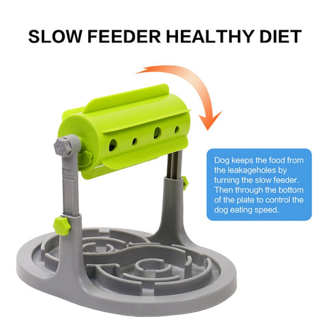 Image of Interactive Pet Food Bowl Toy