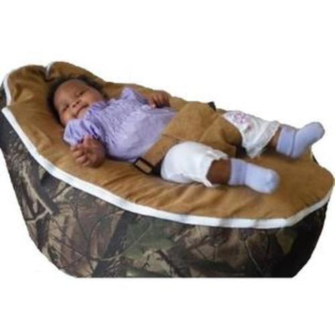 Babybooper Beanbag Soft Baby Cozy Baby Sitting Chair Nursery Pillow Safe (Booper Orange Top Hunting Out Door) - Babybooper Beanbags