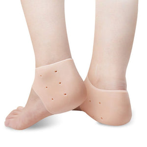 2 pieces Heel Protector Protective Sleeve Heel Spur Pads for Relief Plantar Fasciitis Heel Pain Reduce Pressure on Heel