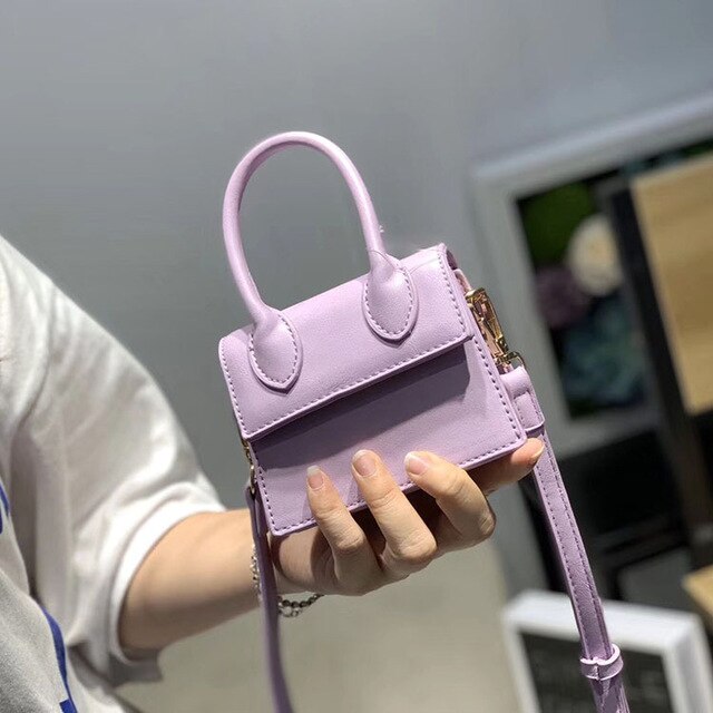 Mini Small Square bag 2019 Fashion New Quality PU Leather Women's