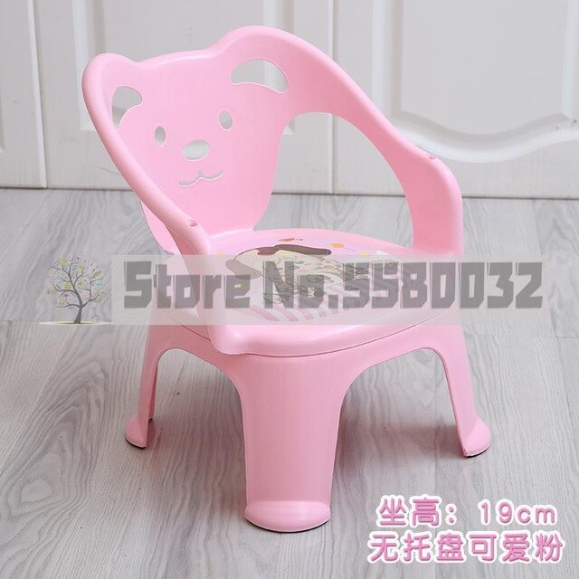 Children Dining Chair Eating Plate Seat Baby Small Bench Called Chair Cartoon Chair Plastic Stool