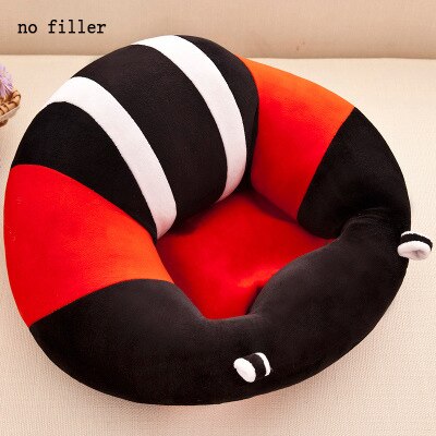 Image of Child Baby Seats Sofa Support Seat Cover Plush Baby Chair Learning To Sit Feeding Chair Cover Soft Plush Toy，Without filler！